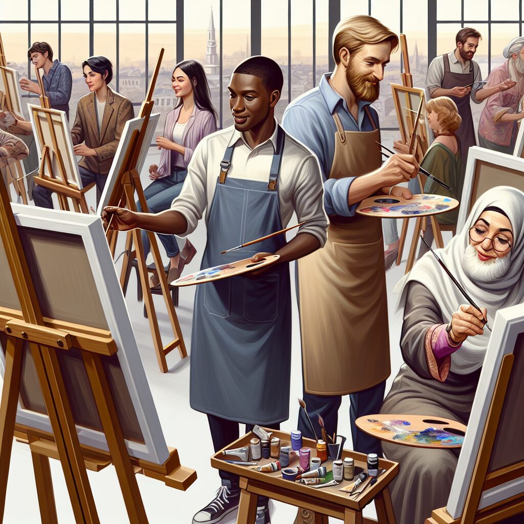 “The Benefits of Joining a Painting Community: Why You’re Not Alone in Your Artistic Journey”