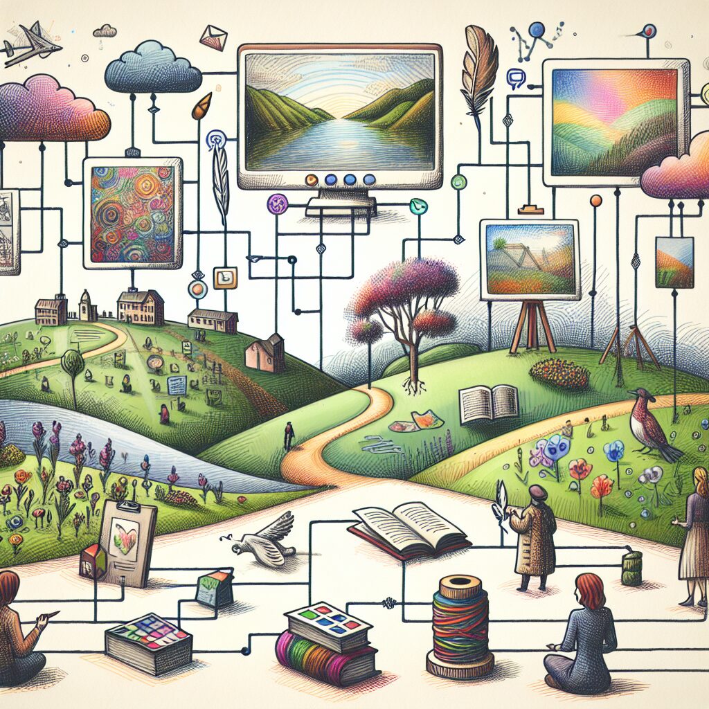 Engage with Other Artists Online